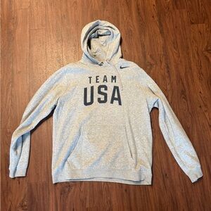 Nike Gray Team USA Men's Hoodie